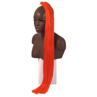 MISS HAIR K FIBER BRAID - ORANGE - Zenci Örgüsü Saçı, Afrika Örgüsü Malzemesi,Rasta,Topuz Saçı
