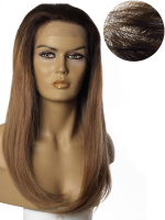 0 DOĞAL SAÇ MEDİKAL TÜL PERUK - LACE FRONT - KUMRAL OMBRELİ - HHI-1622-4-6