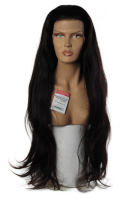 DOĞAL SAÇ MEDİKAL TÜL PERUK - LACE FRONT - SİYAH
