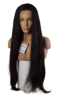 DOĞAL SAÇ MEDİKAL TÜL PERUK - LACE FRONT - SİYAH