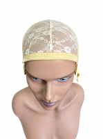 Kapalı Esnek Peruk Filesi / Koyu Krem / Standart Orta Boy (M)