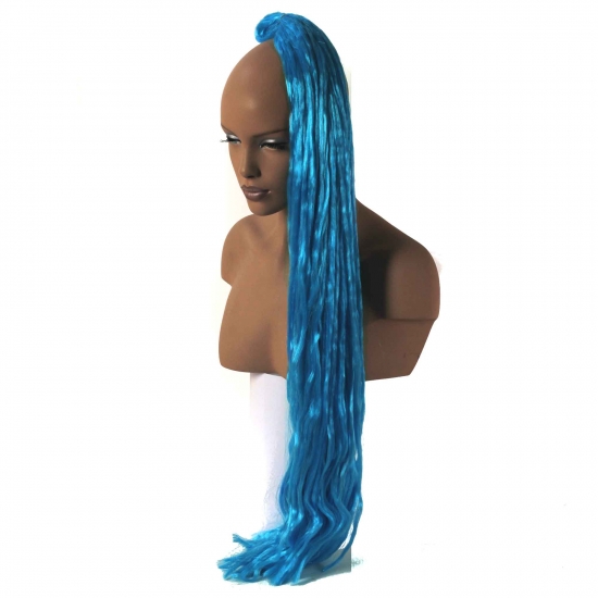 MISS HAIR K FIBER BRAID - S - BLUE - Zenci Örgüsü Saçı, Afrika Örgüsü Malzemesi,Rasta,Topuz Saçı