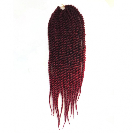 NUM - TWIST/ BURGU MISS HAIR-110 GR.TEK RENK BORDO KIZIL - 12 ADET