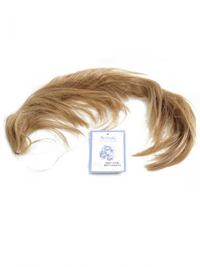 thumbKoyu Sarı Dağınık Topuz Tokası - Tel İle Şekil Verilebilir Saç Aksesuarı - RKP2700-M27-144-613