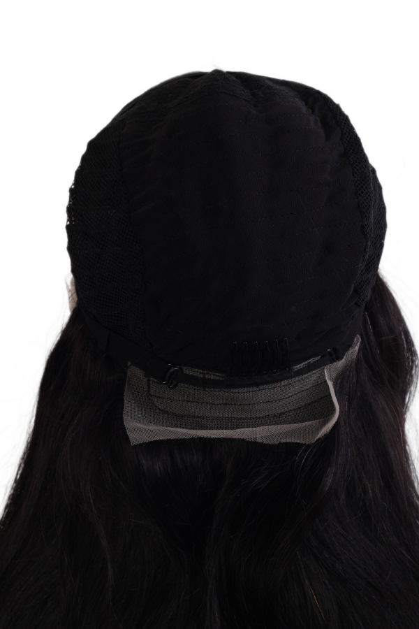 thumb DOĞAL SAÇ MEDİKAL TÜL PERUK - LACE FRONT - SİYAH - 229 GRAM 