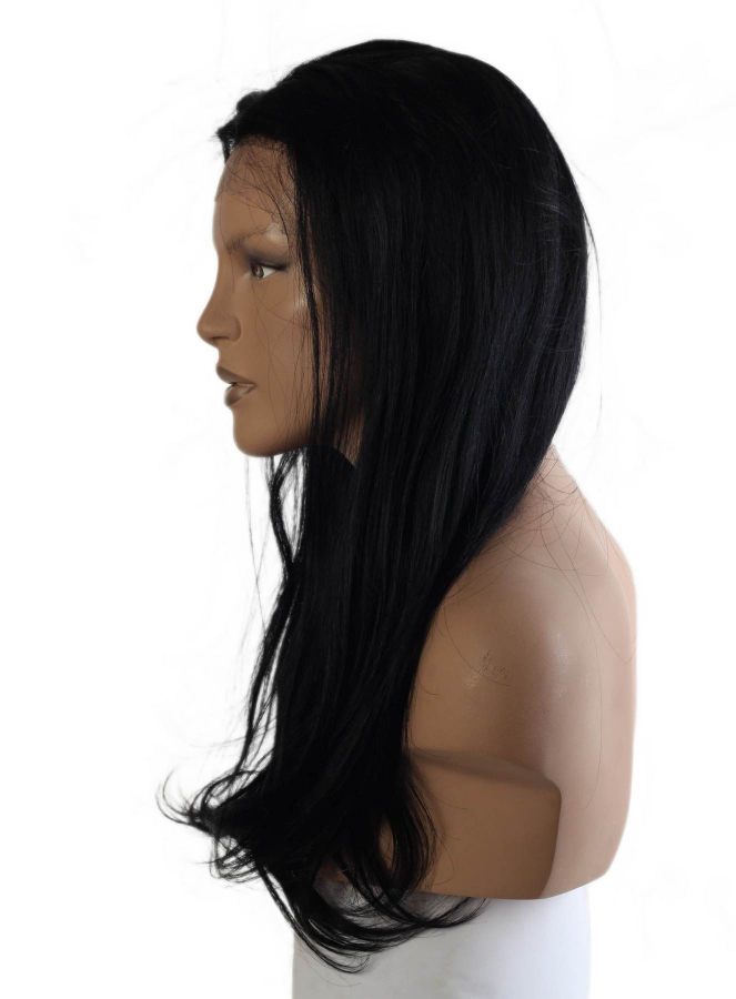 thumbDOĞAL SAÇ MEDİKAL TÜL PERUK - LACE FRONT - SİYAH