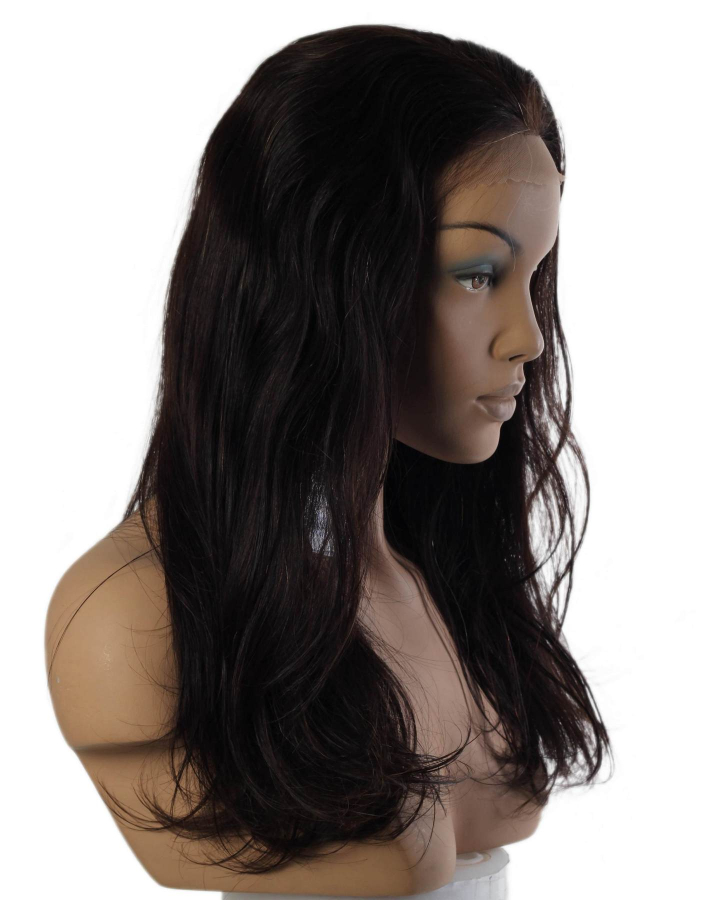 thumb DOĞAL SAÇ MEDİKAL TÜL PERUK - LACE FRONT - KAHVE
