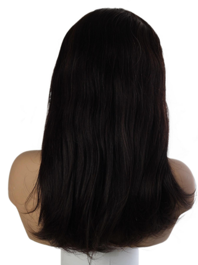 thumb DOĞAL SAÇ MEDİKAL TÜL PERUK - LACE FRONT - KAHVE