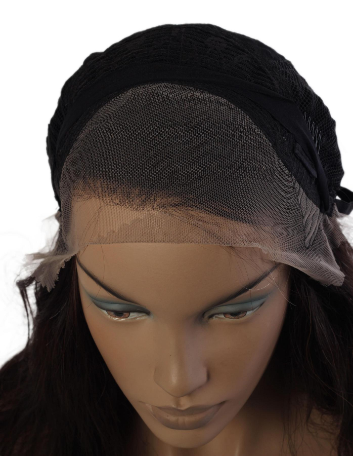thumb DOĞAL SAÇ MEDİKAL TÜL PERUK - LACE FRONT - KAHVE