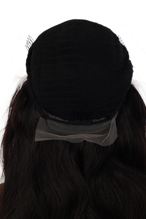 thumbDOĞAL SAÇ MEDİKAL TÜL PERUK - LACE FRONT - SİYAH
