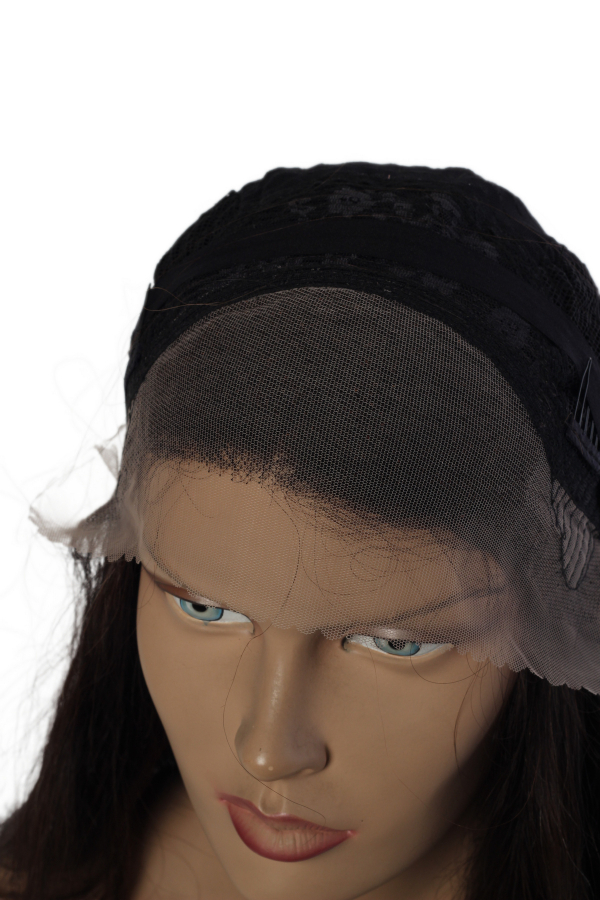 thumb DOĞAL SAÇ MEDİKAL TÜL PERUK - LACE FRONT - KAHVE