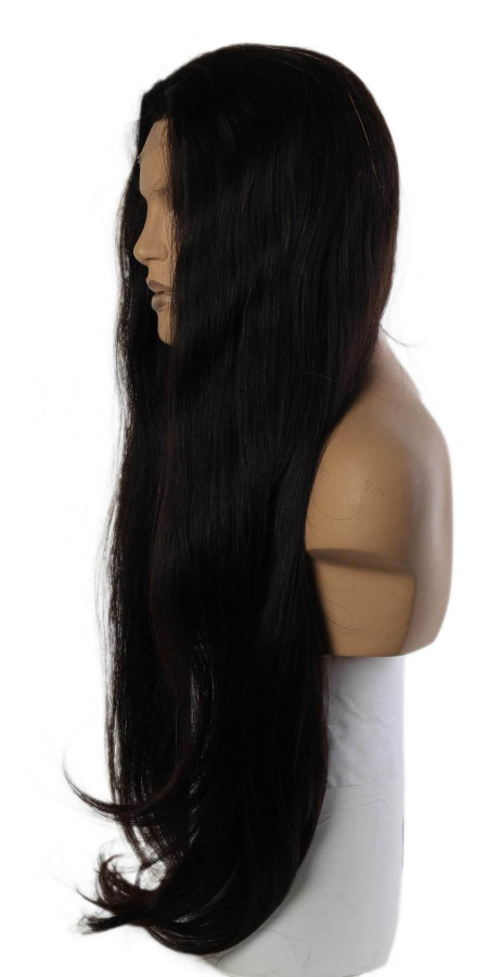thumb DOĞAL SAÇ MEDİKAL TÜL PERUK - LACE FRONT - SİYAH