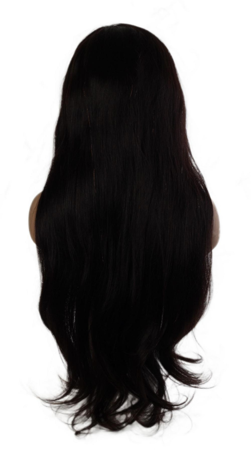 thumb DOĞAL SAÇ MEDİKAL TÜL PERUK - LACE FRONT - SİYAH