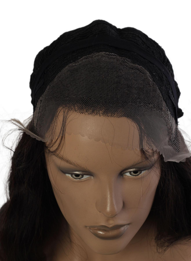 thumb DOĞAL SAÇ MEDİKAL TÜL PERUK - LACE FRONT - SİYAH