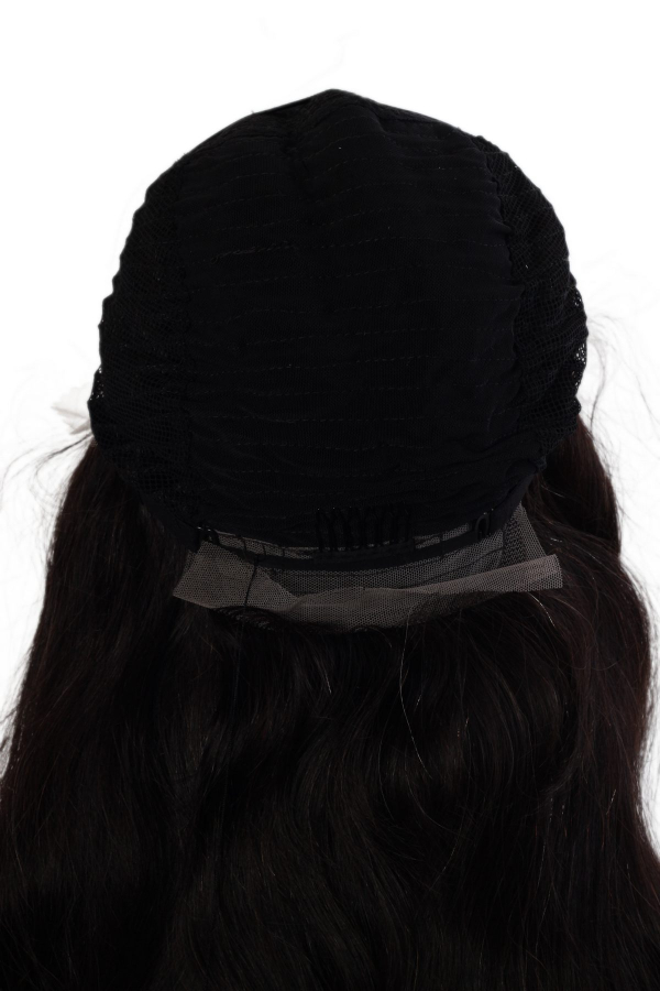 thumb DOĞAL SAÇ MEDİKAL TÜL PERUK - LACE FRONT - SİYAH