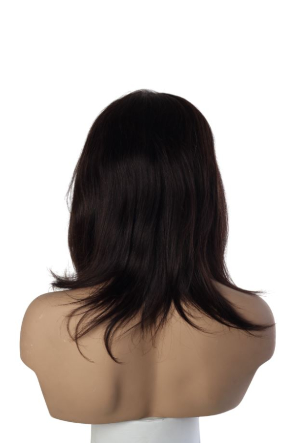 thumb DOĞAL SAÇ MEDİKAL TÜL PERUK - LACE FRONT - KOYU KAHVE