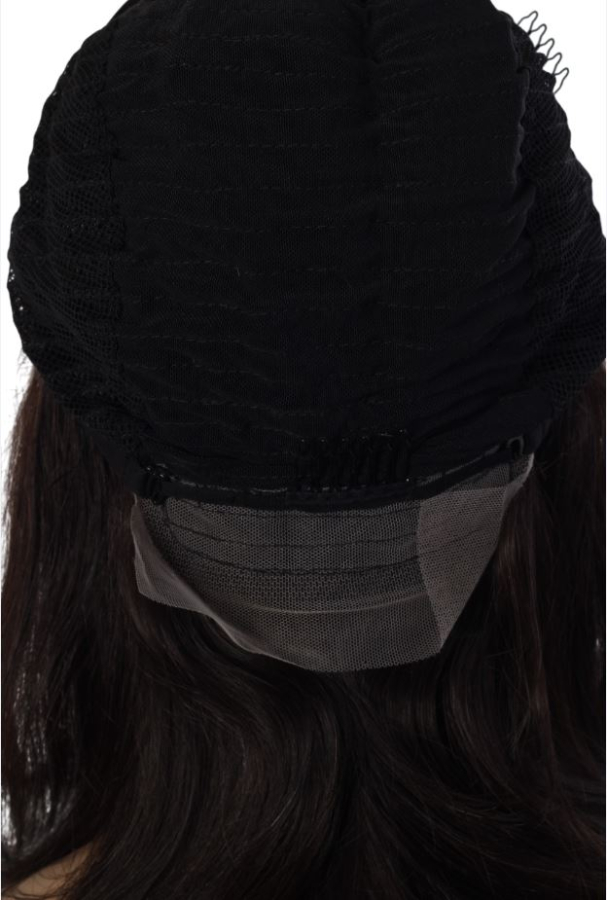 thumb DOĞAL SAÇ MEDİKAL TÜL PERUK - LACE FRONT - KOYU KAHVE