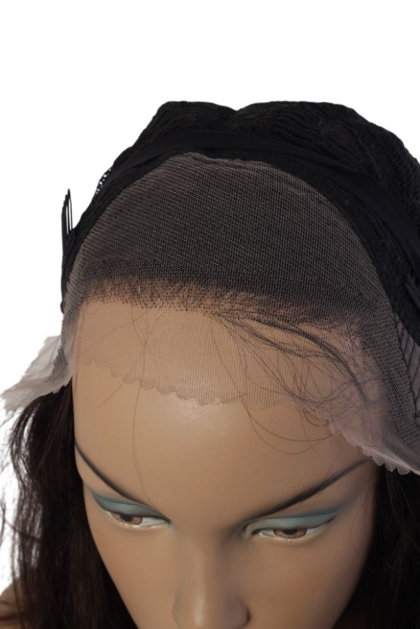 thumb DOĞAL SAÇ MEDİKAL TÜL PERUK - LACE FRONT - KOYU KAHVE